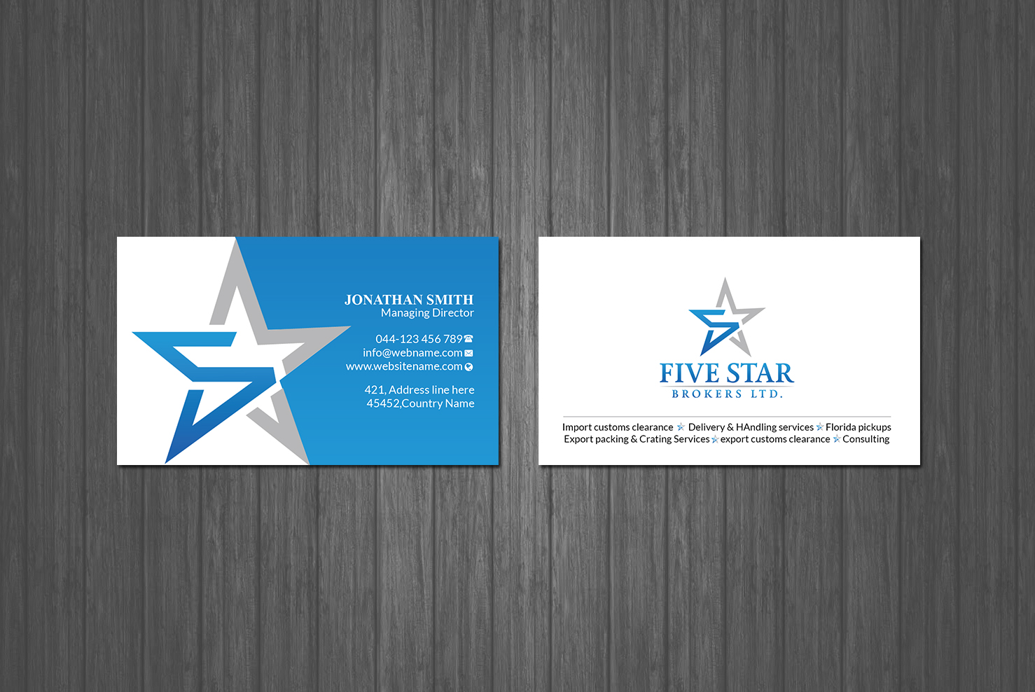 Business Card Design by Creations Box 2015 for Design Services Ltd. | Design #20571642