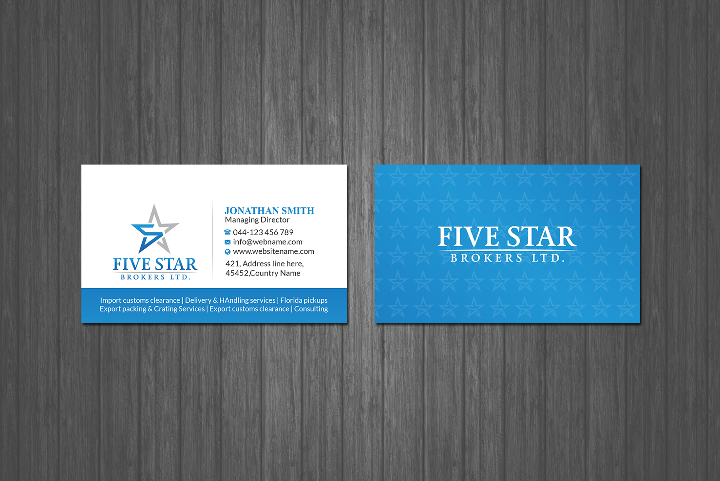 Business Card Design by Creations Box 2015 for Design Services Ltd. | Design #20571643
