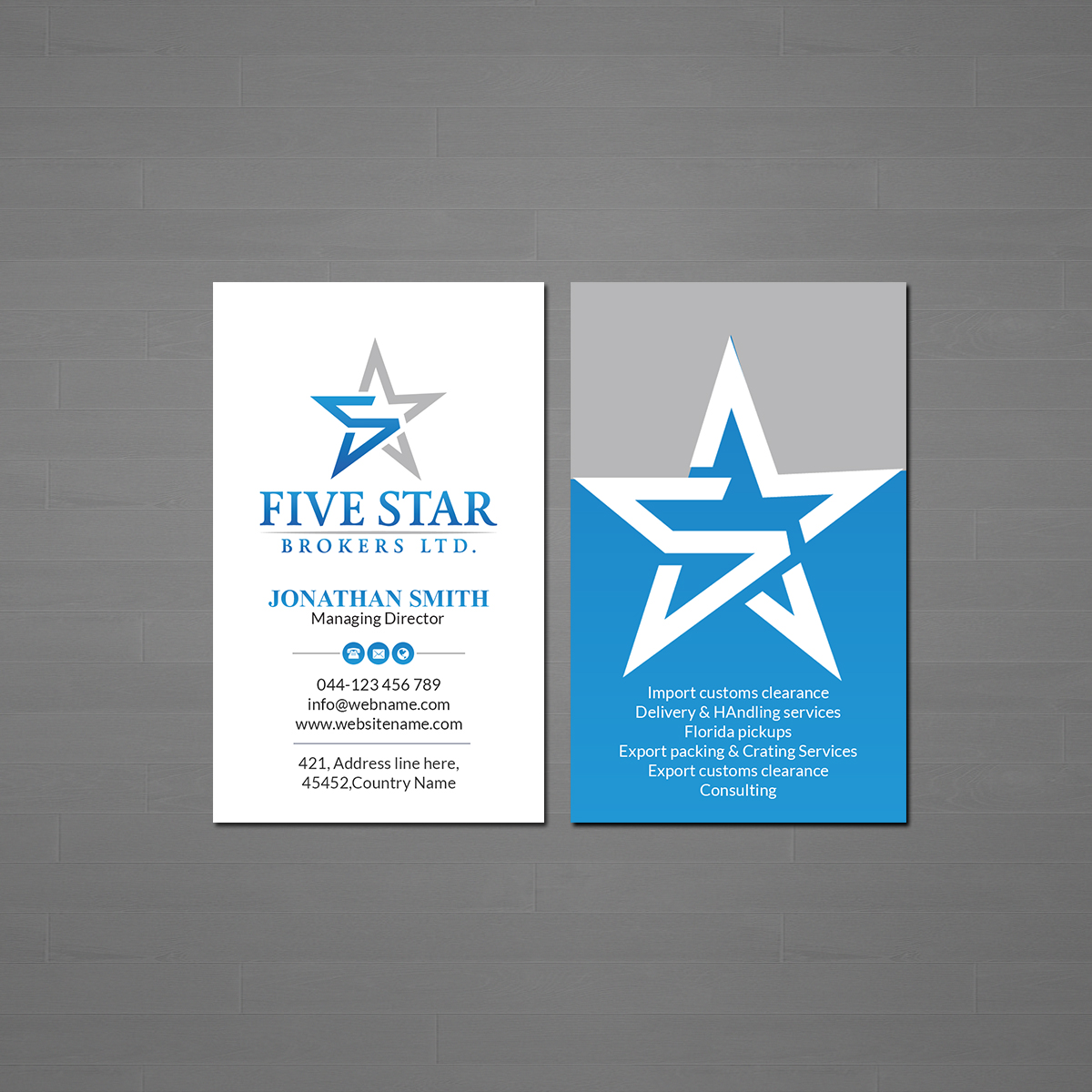 Diseño de Tarjeta de Presentación por Creations Box 2015 para Design Services Ltd. | Diseño #20571645