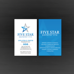 Diseño de Tarjeta de Presentación por Creations Box 2015 para Design Services Ltd. | Diseño: #20571646
