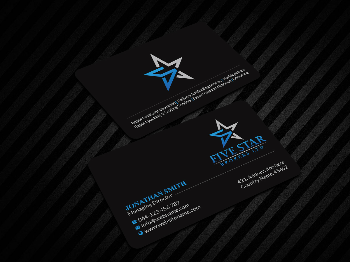 Diseño de Tarjeta de Presentación por Creations Box 2015 para Design Services Ltd. | Diseño #20571651