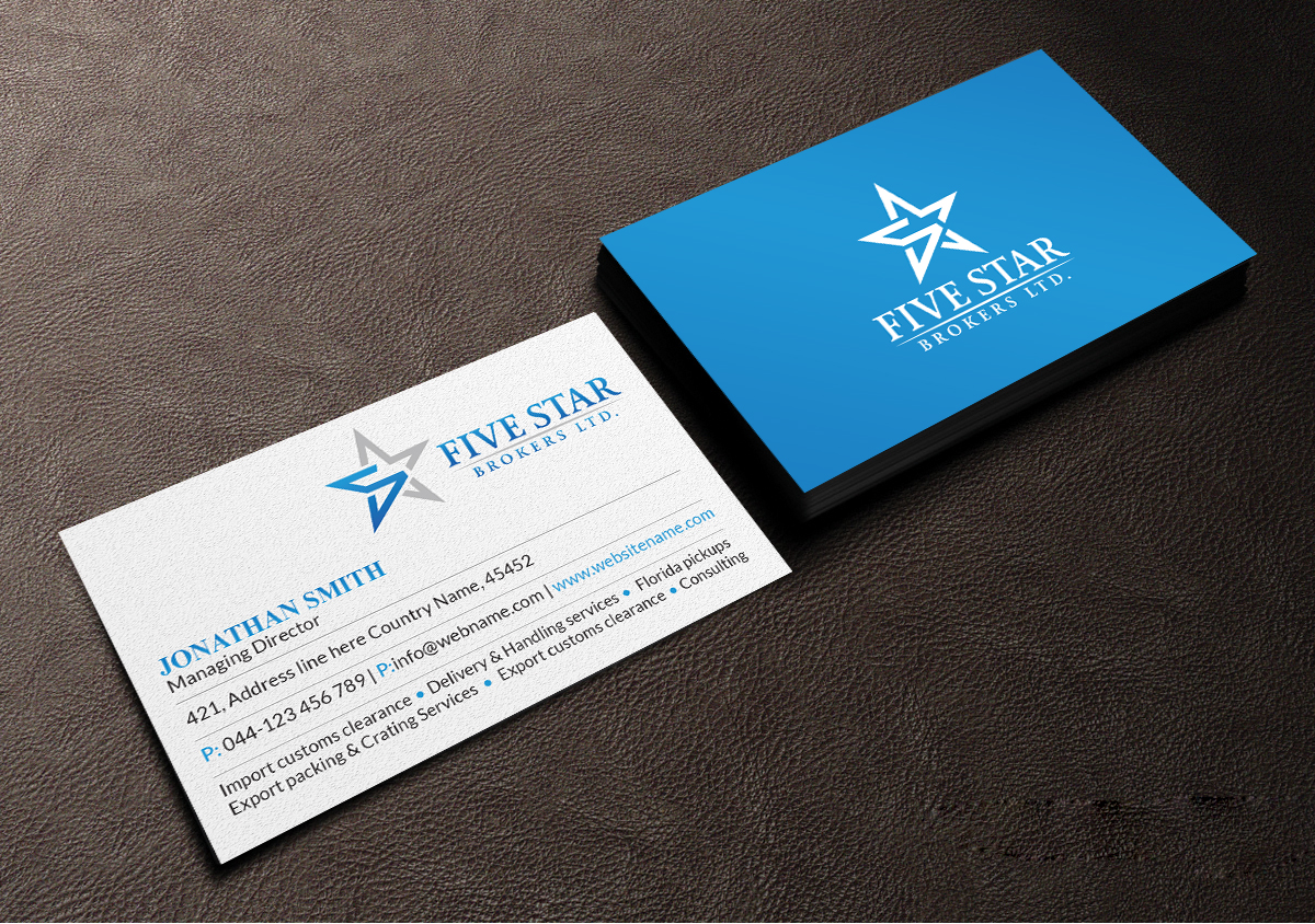 Diseño de Tarjeta de Presentación por Creations Box 2015 para Design Services Ltd. | Diseño #20571654