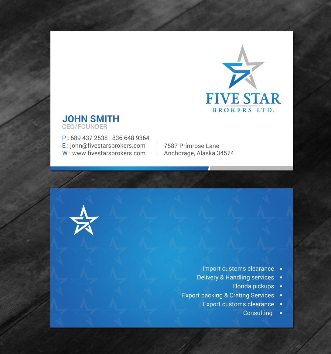 Business Card Design by chandrayaan.creative for Design Services Ltd. | Design #20565938