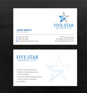 Business Card Design by chandrayaan.creative for Design Services Ltd. | Design: #20565955