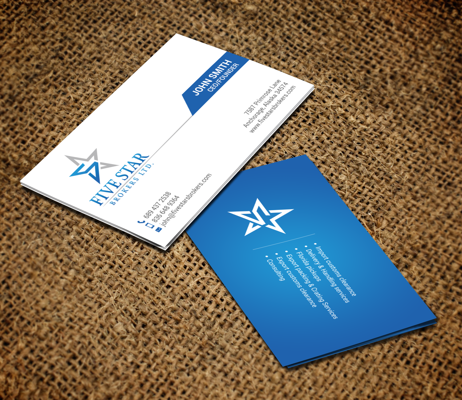 Visitenkarten-Design von chandrayaan.creative für Design Services Ltd. | Design #20565965