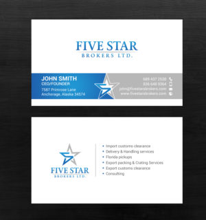 Business Card Design by chandrayaan.creative for Design Services Ltd. | Design: #20565967