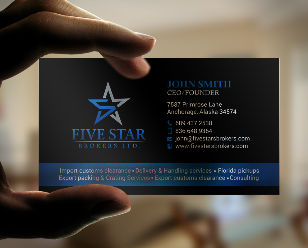 Visitenkarten-Design von chandrayaan.creative für Design Services Ltd. | Design #20575757