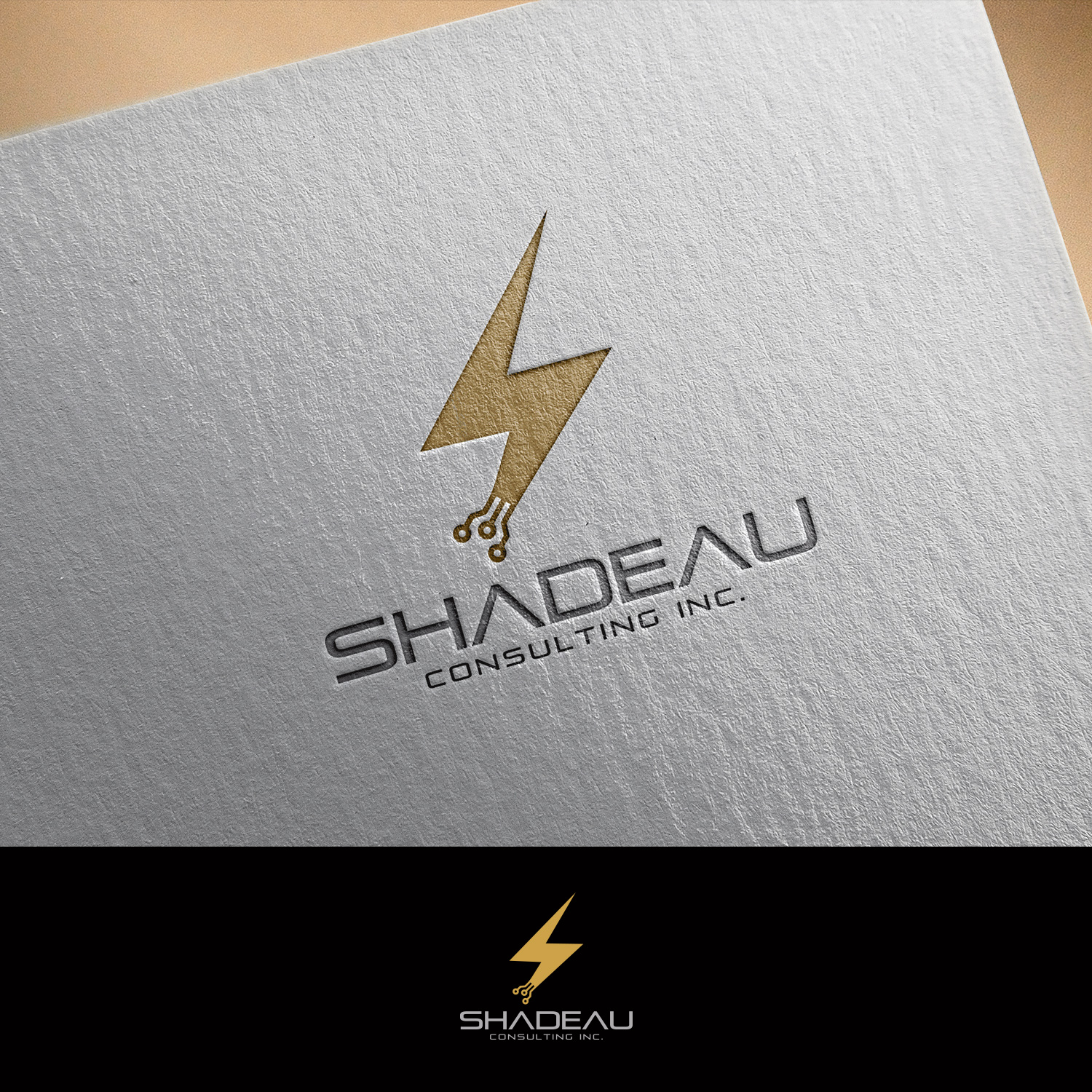 Diseño de Logo por DesignDUO para Shadeau Consulting Inc. | Diseño #20575250