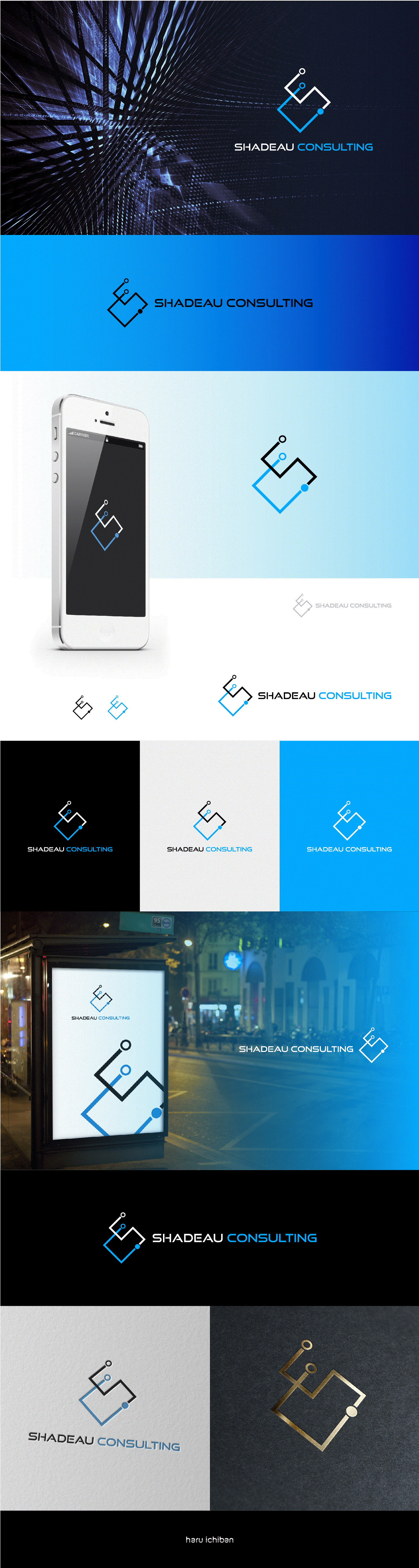 Logo-Design von haru_ichiban für Shadeau Consulting Inc. | Design #20570840