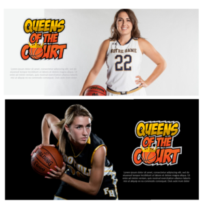 Queens of the Court 3on3 | Logo Design by JoseDesign