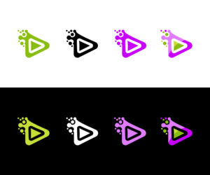 Radiojingle.nl  (The name in Black color/ logo in the green and purple color) | Logo Design by luiz otavio I DESIGN