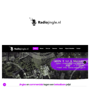 Logo Design by Monimonzy for Radiojingle.nl | Design #20565781
