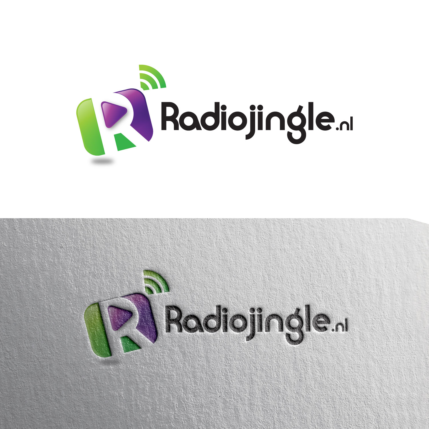 Logo Design by concepts for Radiojingle.nl | Design #20575359