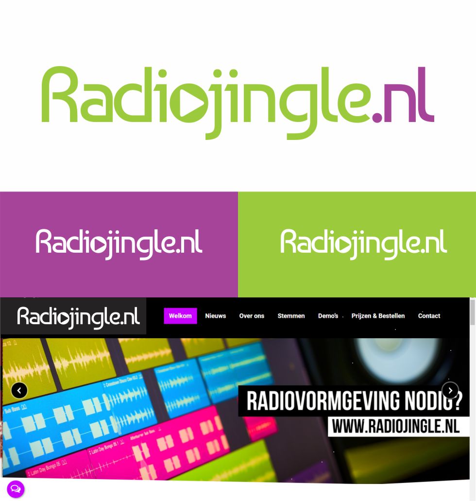 Logo Design by aftaart20 for Radiojingle.nl | Design #20563257