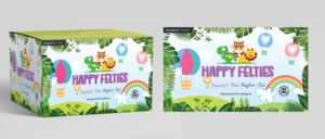 Happy Felties Version 2.0 - New Box design and logo needed.* | Diseño de Empaque por SAI DESIGNS