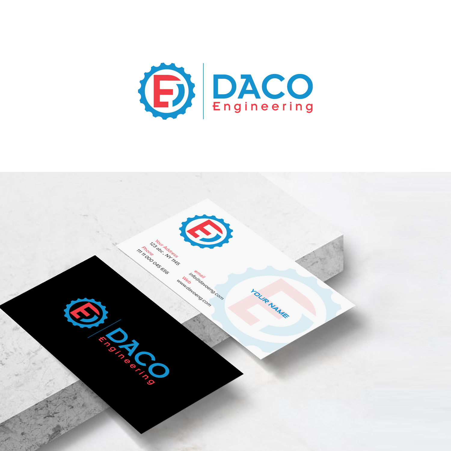 Logo Design by Maxo-Biz for DACO Engineering Ltd | Design #20567091