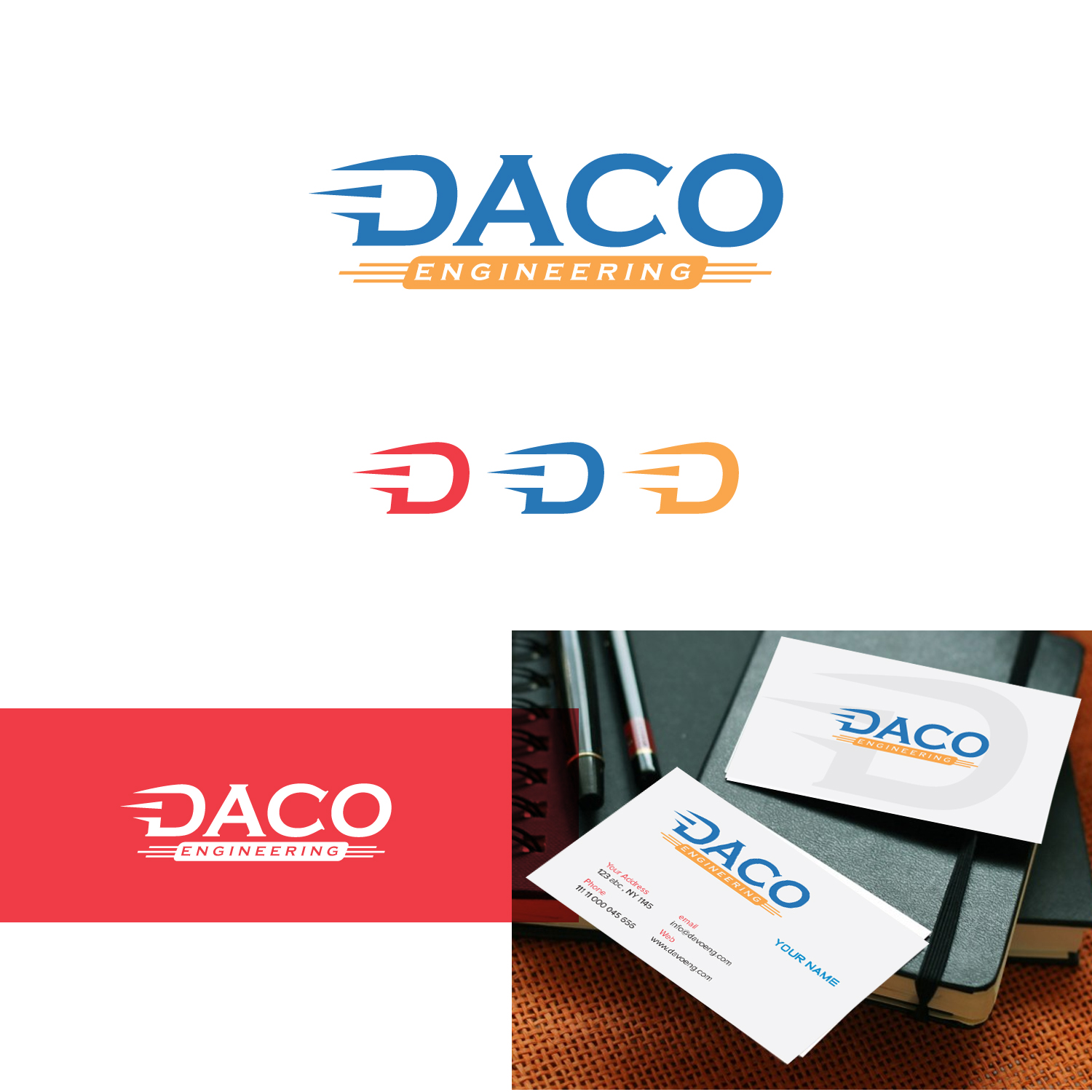 Logo Design by Maxo-Biz for DACO Engineering Ltd | Design #20567093