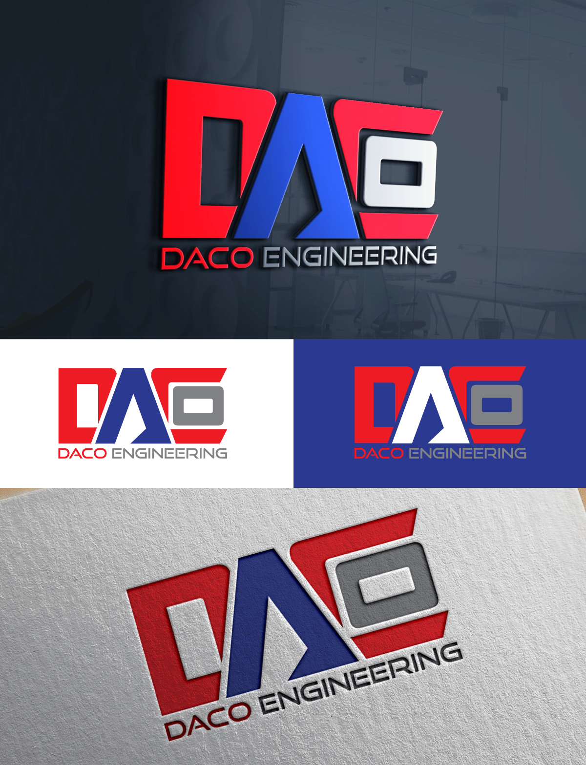 Logo Design by Vision Exalt Technology for DACO Engineering Ltd | Design #20580562