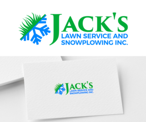 Jack's Lawn Service and Snowplowing Inc. | Logo Design by H-H Arts