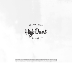 Logo-Design von GBDESIGN für High Desert Design | Design: #20675863
