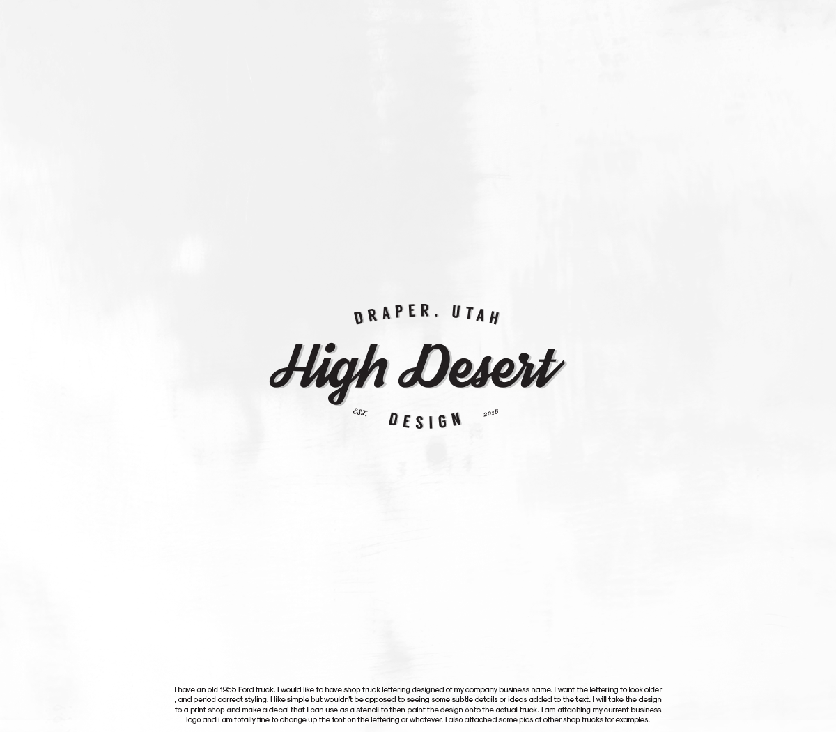 Logo Design by GBDESIGN for High Desert Design | Design #20675961