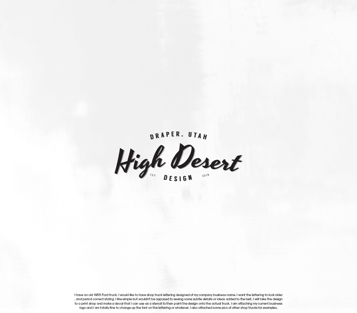 Logo-Design von GBDESIGN für High Desert Design | Design #20676131