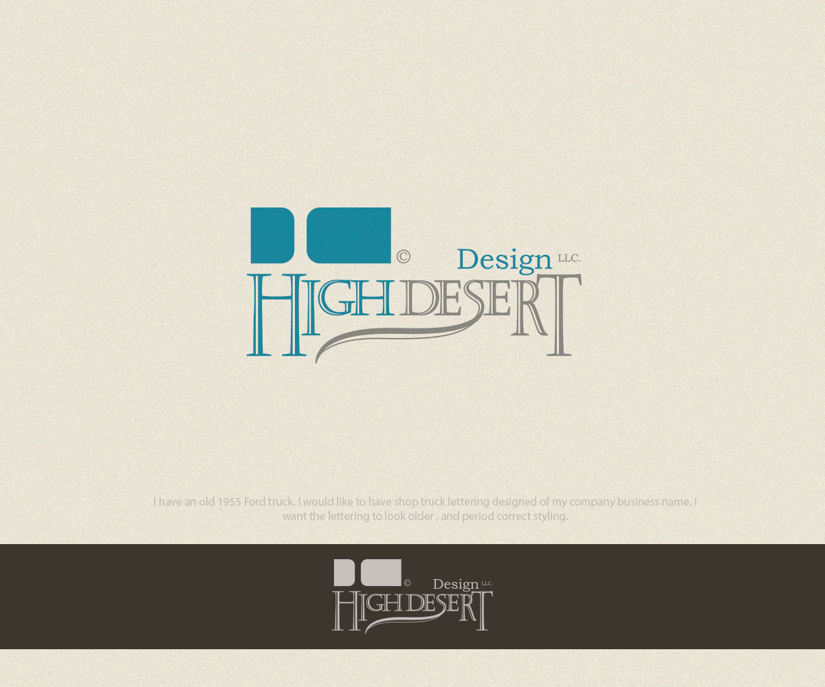 Design de Logo par Thebranch pour High Desert Design | Design #20601710