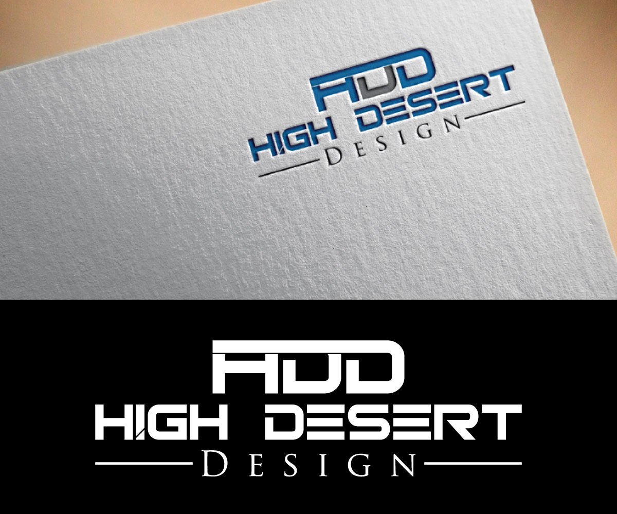 Logo Design by LKSUS for High Desert Design | Design #20569623