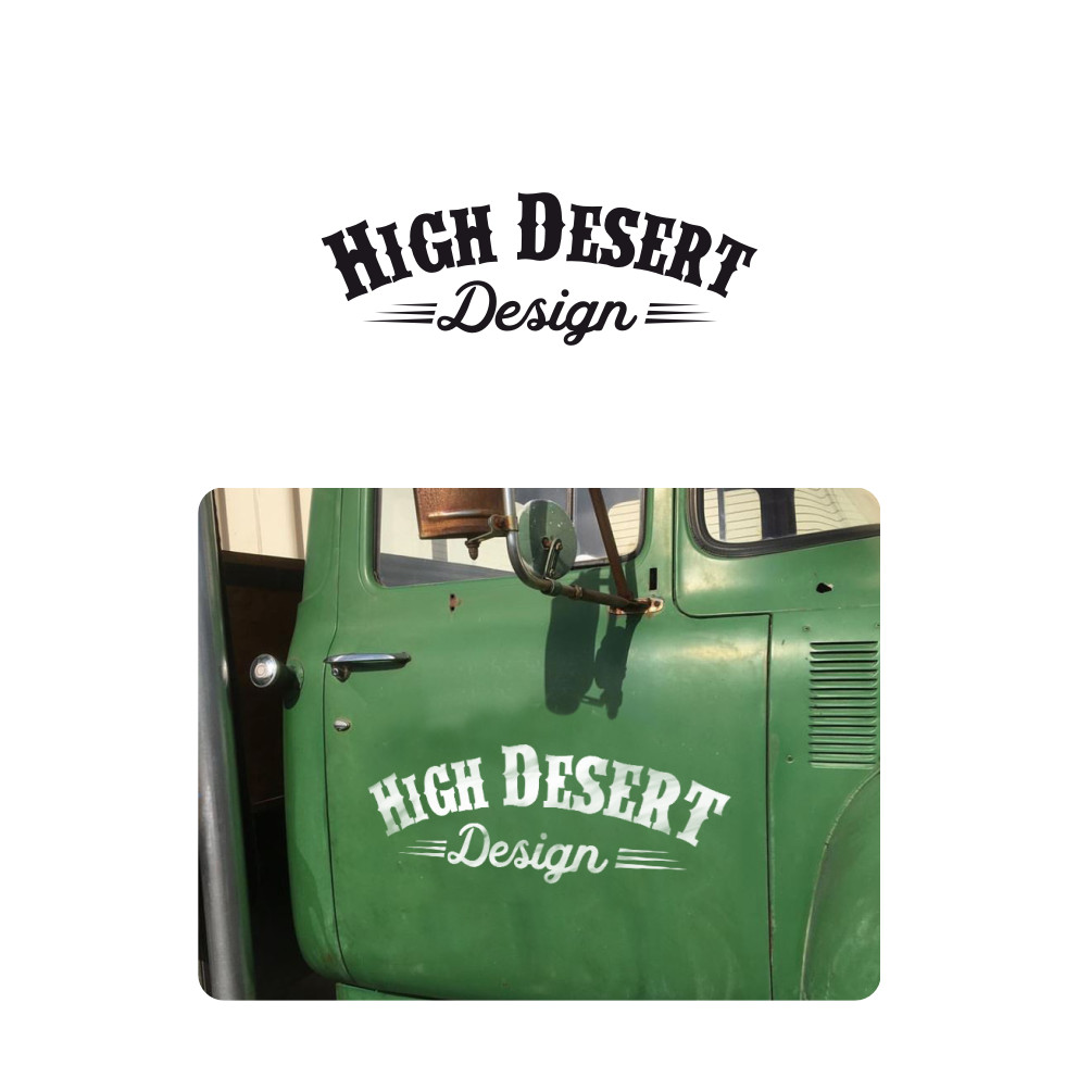 Logo-Design von heymlett für High Desert Design | Design #20629199