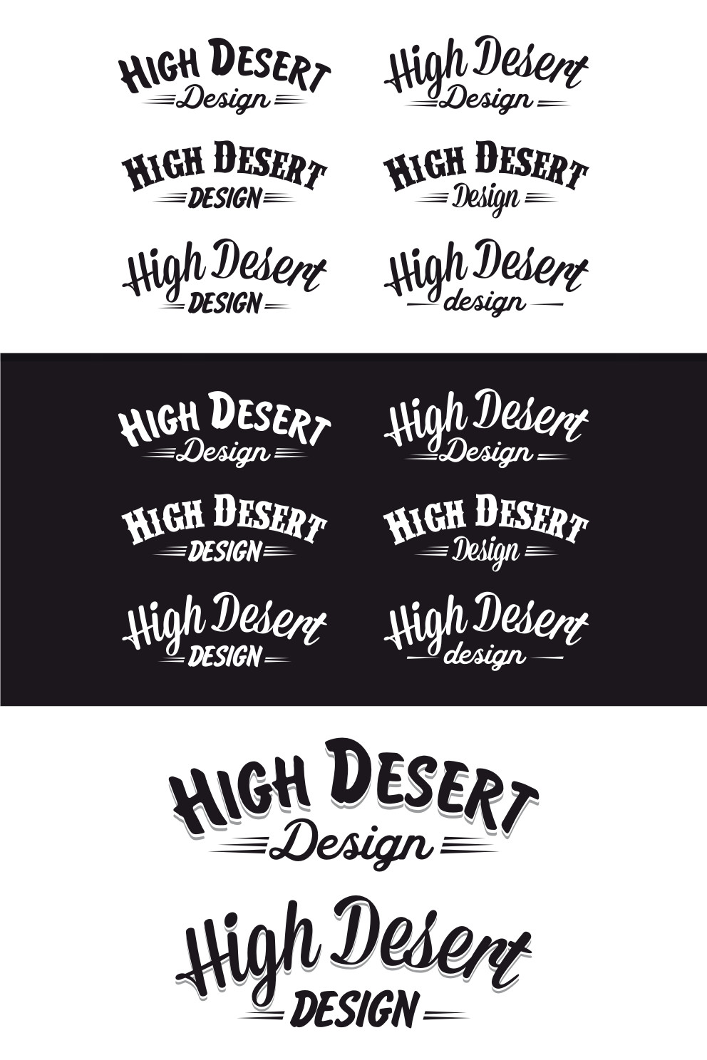 Logo-Design von heymlett für High Desert Design | Design: #20743903