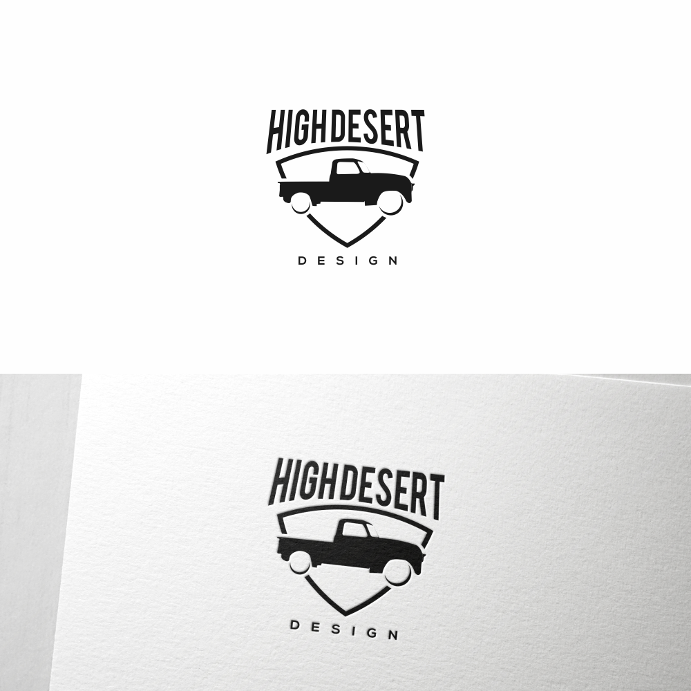Logo Design by rinaldoajigunadi 2 for High Desert Design | Design #20573609