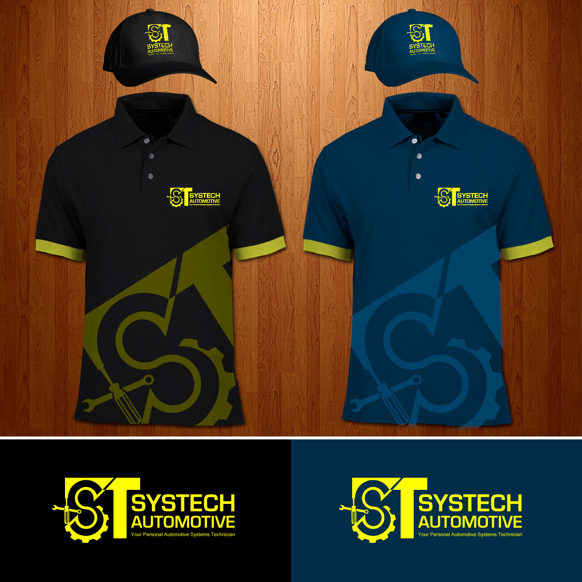 Logo Design by Intro Base for SysTech Automotive | Design #20564770