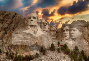 Add Donald Trump's face to this photo of Mount Rushmore | Design Graphique par creative gravity