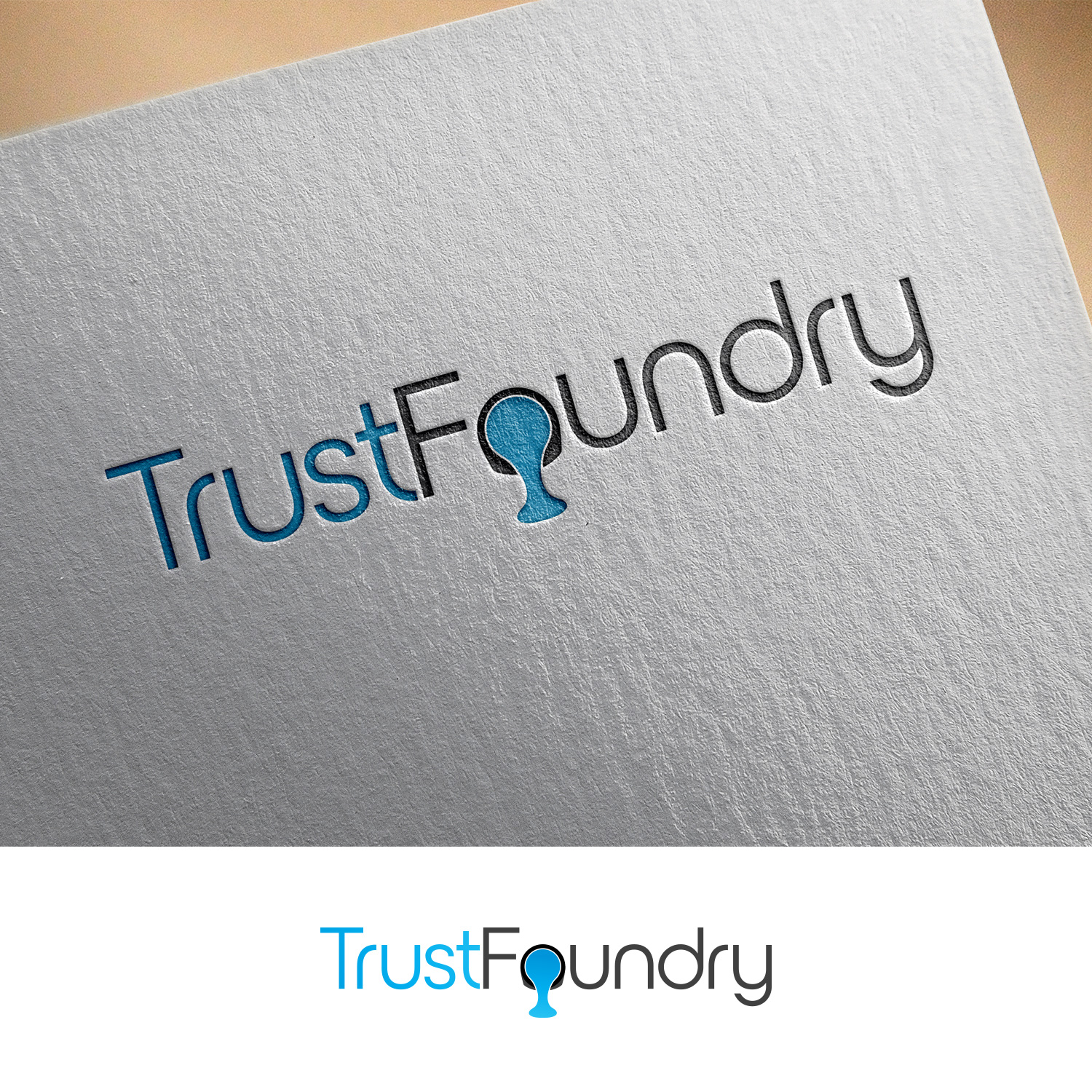 Logo Design by DesignDUO for TrustFoundry | Design #20625994