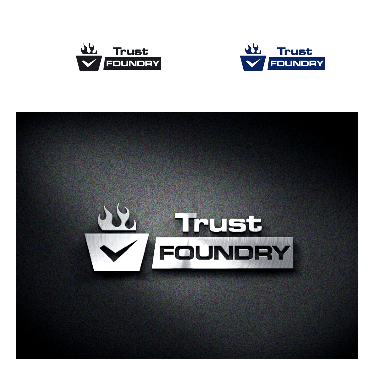 Logo Design by mustaghfirin849 for TrustFoundry | Design #20575332