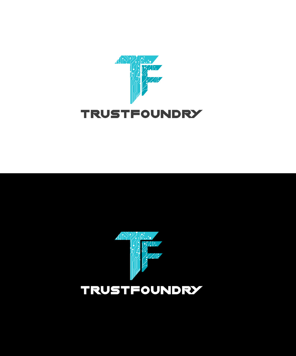 Logo Design by Vision Exalt Technology for TrustFoundry | Design #20576132