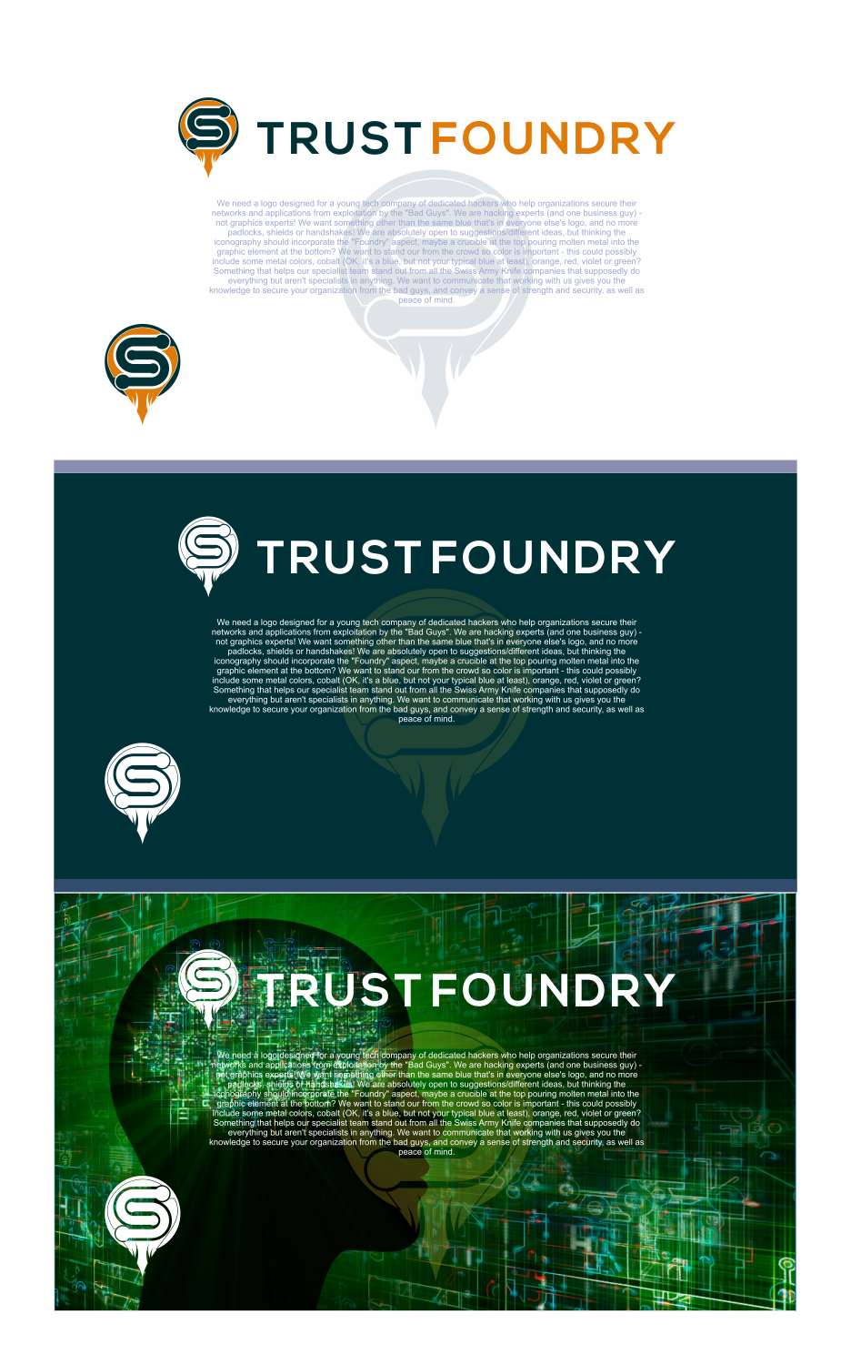Logo Design by suthita 2 for TrustFoundry | Design #20575009