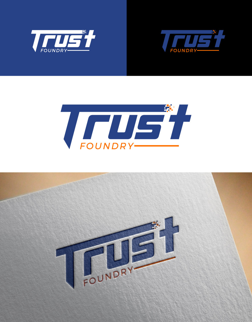 Logo Design by Ash_king for TrustFoundry | Design #20564033