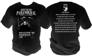 Southern Paranormal 2019 Collectors Tee | T-Shirt-Design von bacujkov