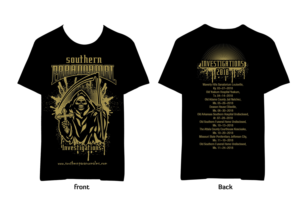 Southern Paranormal 2019 Collectors Tee | T-shirt Design by typeo1978
