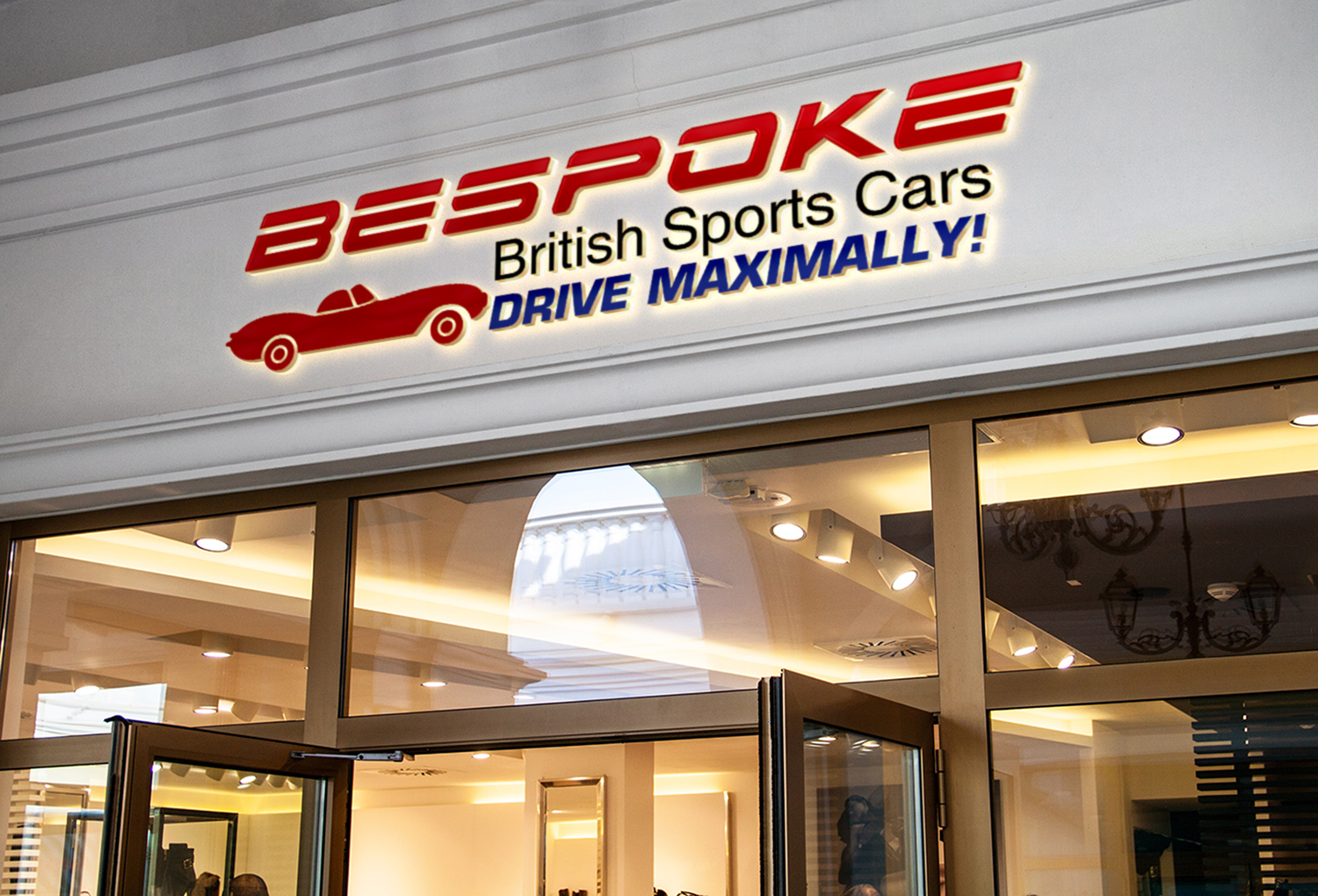 Logo Design by Deziners Zone for Bespoke British Sports Cars | Design #20596682