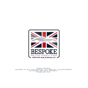 Logo-Design von NEX für Bespoke British Sports Cars | Design: #20573486