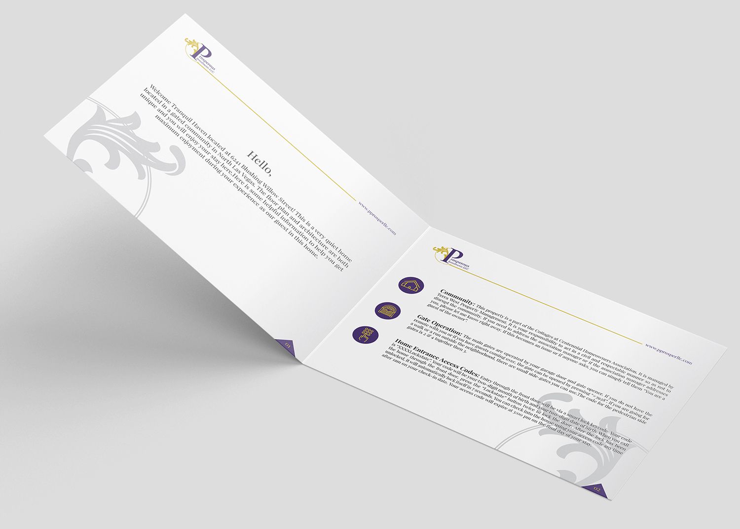 Brochure Design by Deziners Zone for Prosperous Investments, LLC | Design #20568682