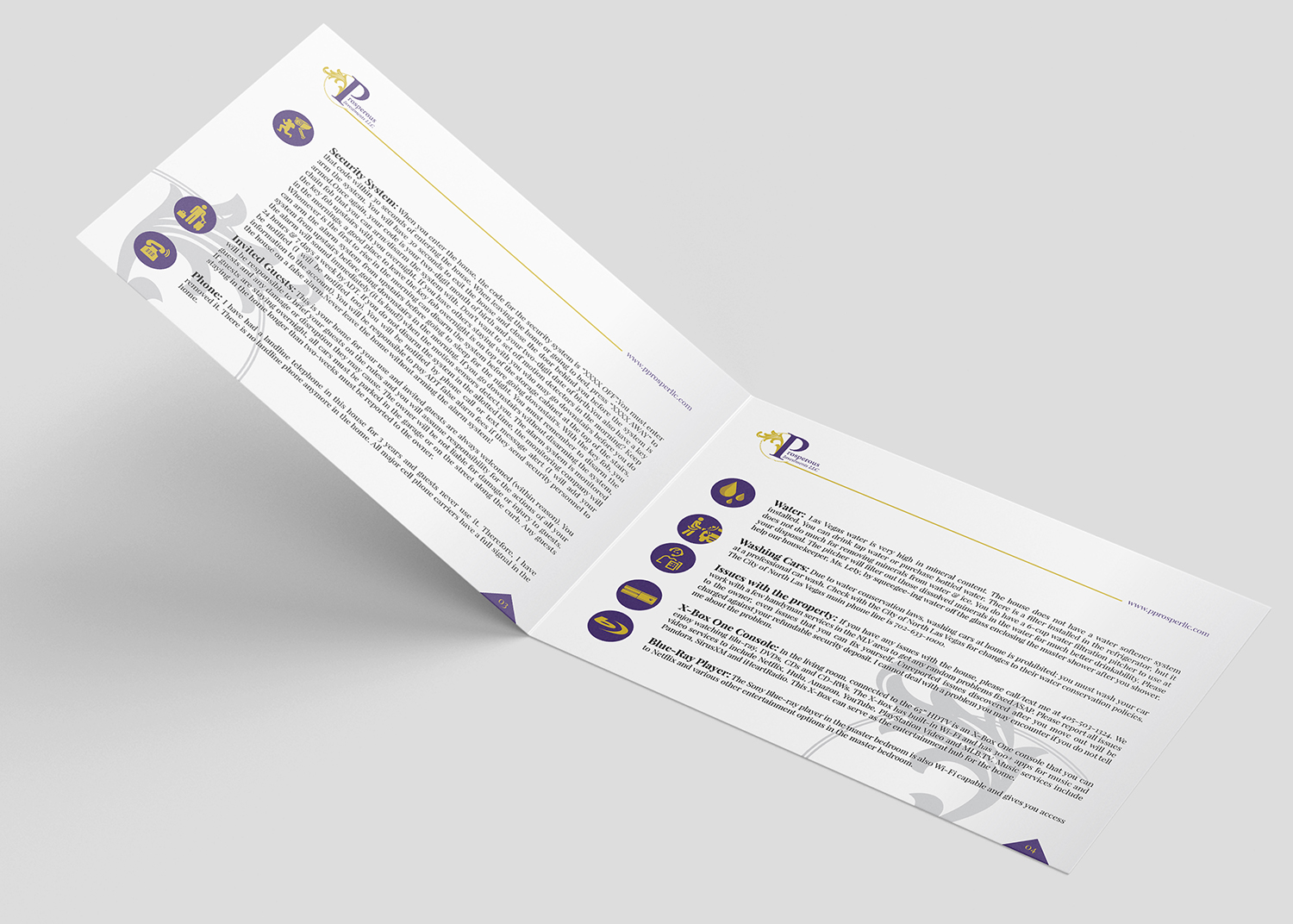 Brochure Design by Deziners Zone for Prosperous Investments, LLC | Design #20568684