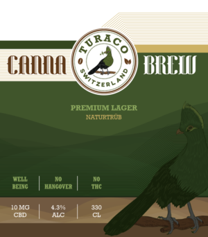 Label Craft Beer with CBD  | Label Design by Akshar Shailesh