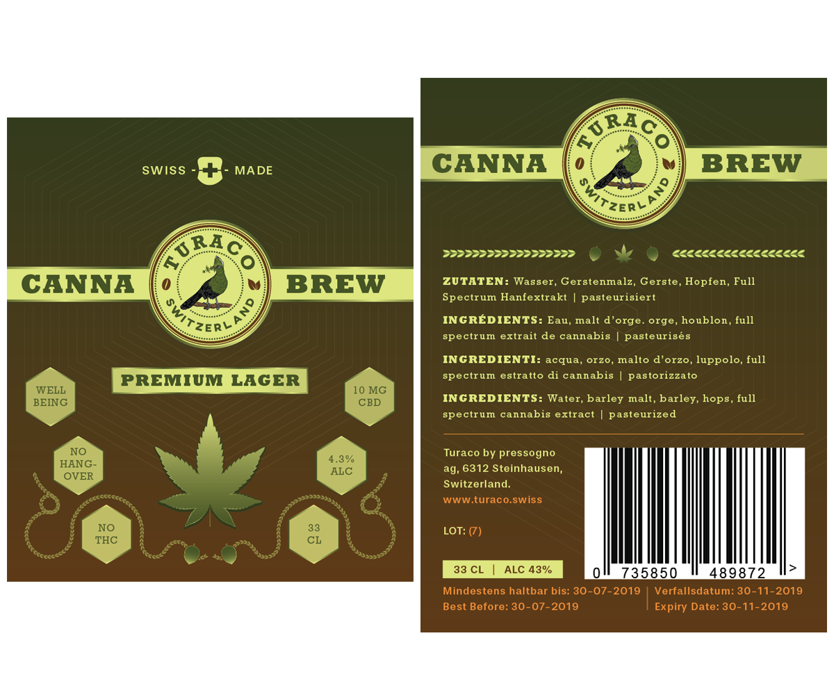 Label Design by Doz Designs for pressogno  ag | Design #20637677