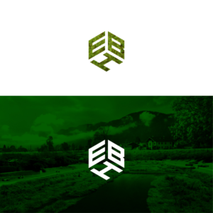 E b l  with a green background and a nod to our green method of working  | Logo-Design von 4tech services