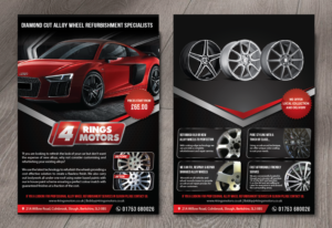 refurbishment of diamond cut alloy wheels | Design de Flyer par alex989