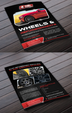 Flyer Design by debdesign for 4 Rings Motors | Design: #20573584