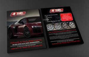 Design de Flyer par Deziners Zone pour 4 Rings Motors | Design : #20577246